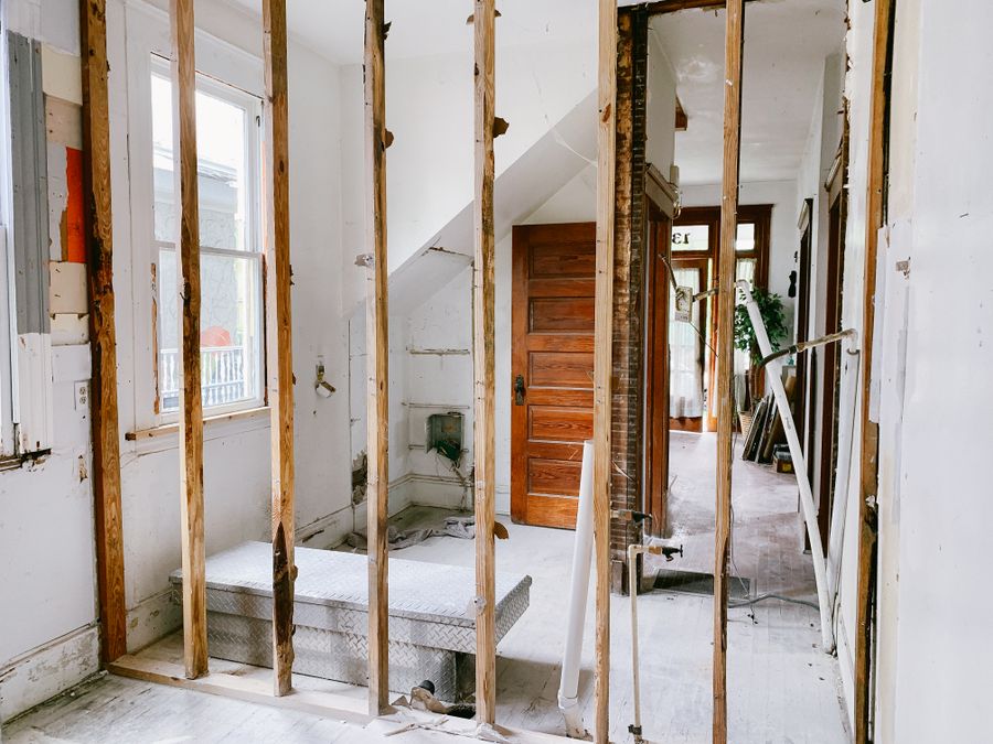 Renovation work on the Costa del Sol